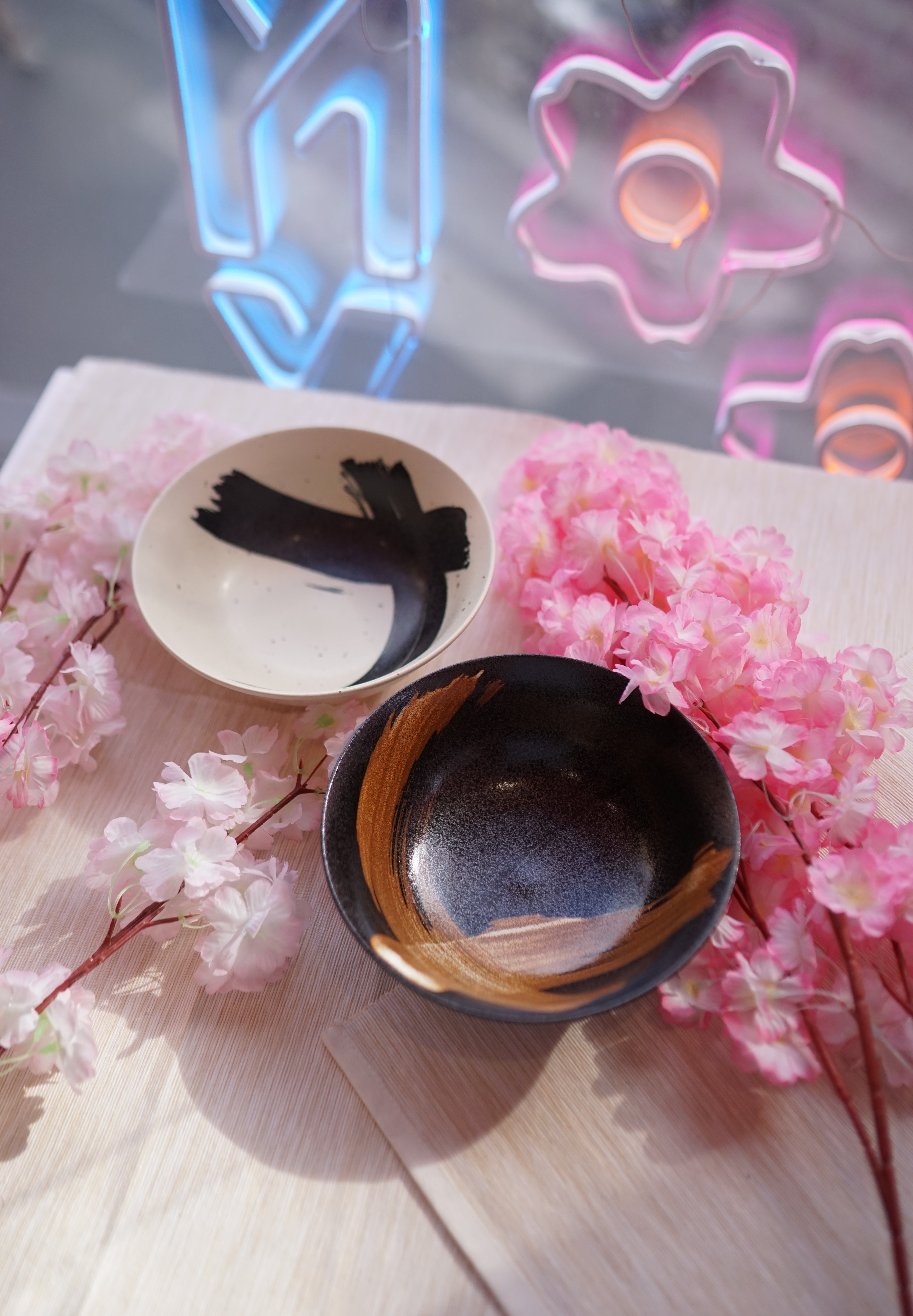 Bol Ramen Noir et Blanc - Bol Céramique Japonais