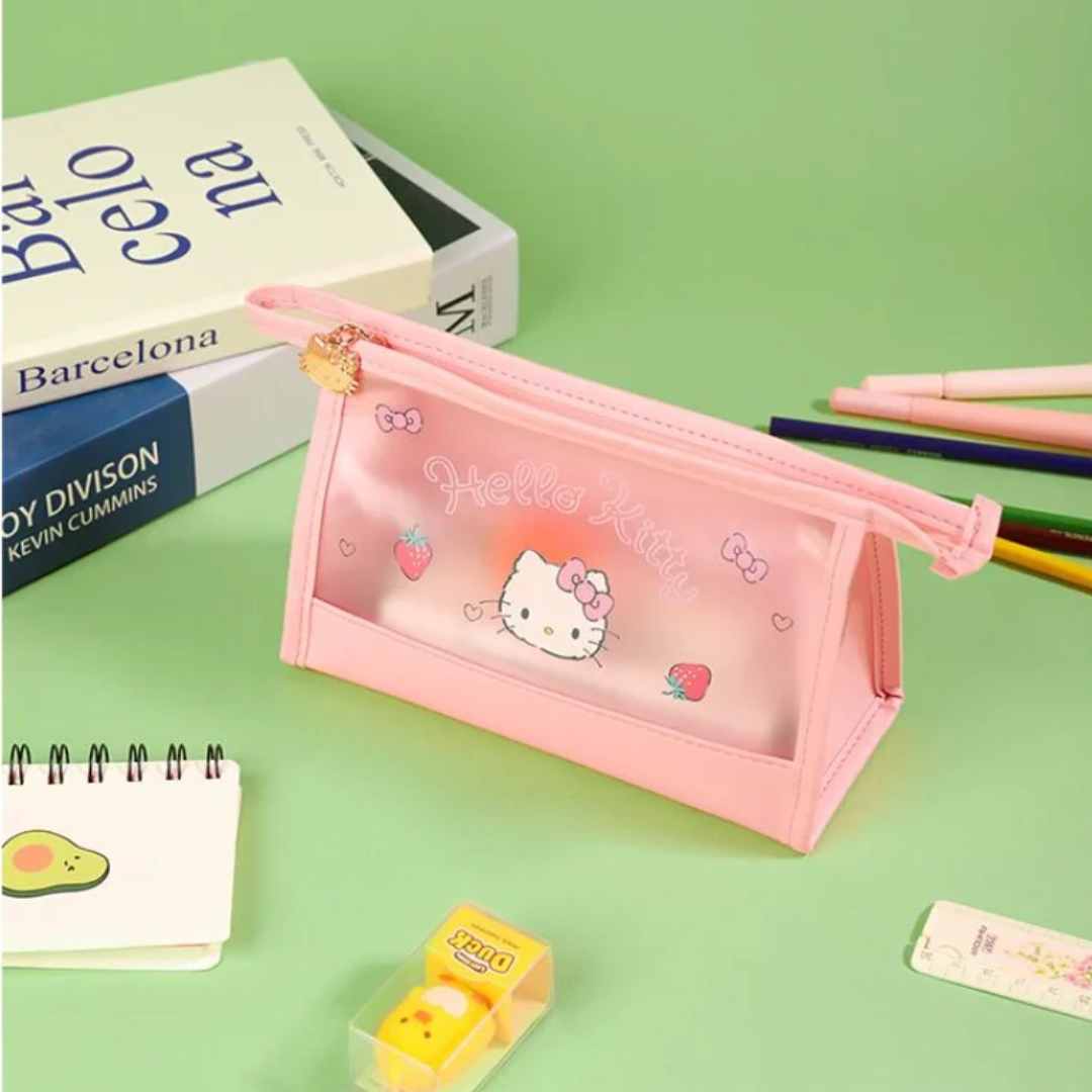 Trousse Hello Kitty Rose - Fraise