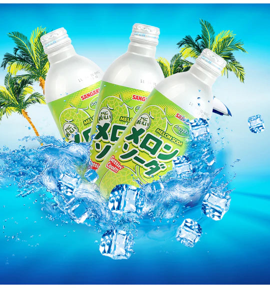 Ramune Melon Sangaria - Limonade japonaise 500 ml