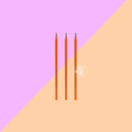 3 Recharges Orange pour Stylo à Encre Gel