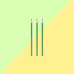 3 Recharges Vert pour Stylo à Encre Gel Effaçable - Legami