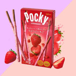 Pocky  Fraise - Bâtonnets chocolatés Japonais