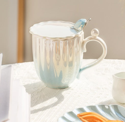 Mug Coquillage - Bleu Nacré