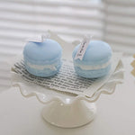 Bougie Macaron - Bleu