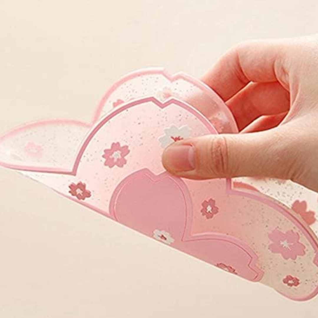 Sous-tasse Fleurs Kawaii Rose