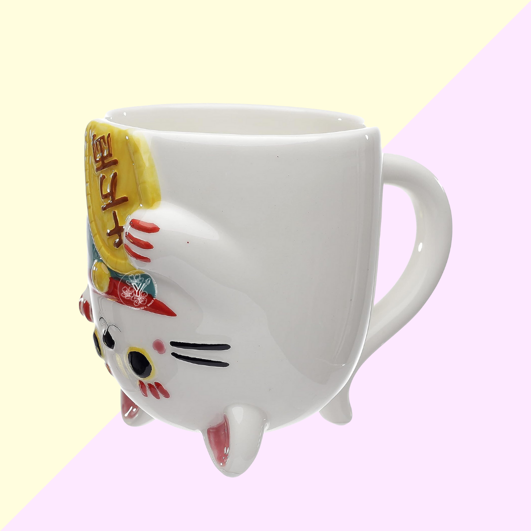 Mug Retourné Lucky Cat