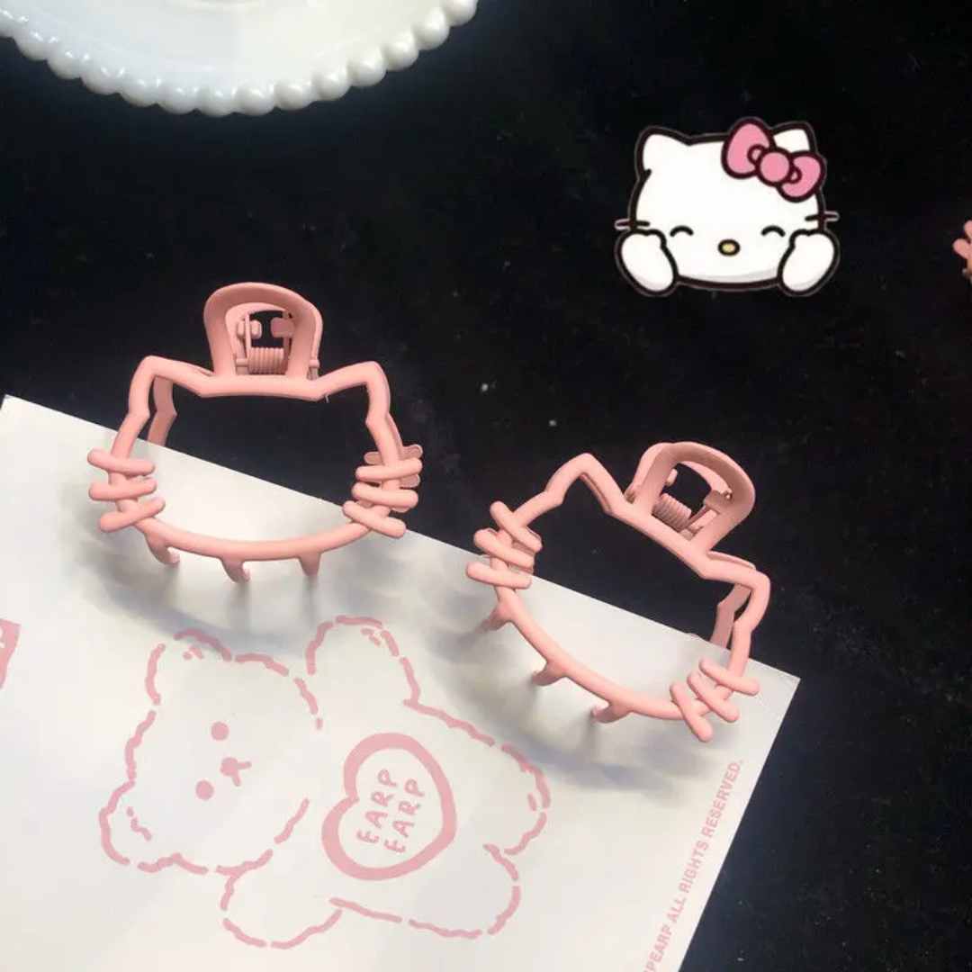 Pince a Cheveux - Hello Kitty