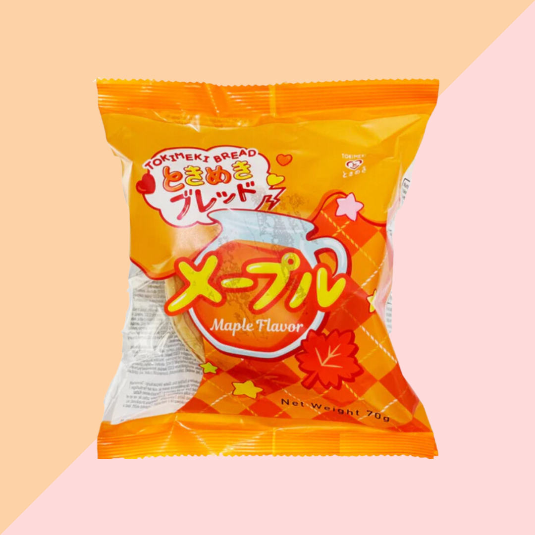 TOKIMEKI Pain Brioché Japonais Saveur Sirop D'érable - Melon Pan