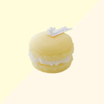 Bougie Macaron - Jaune