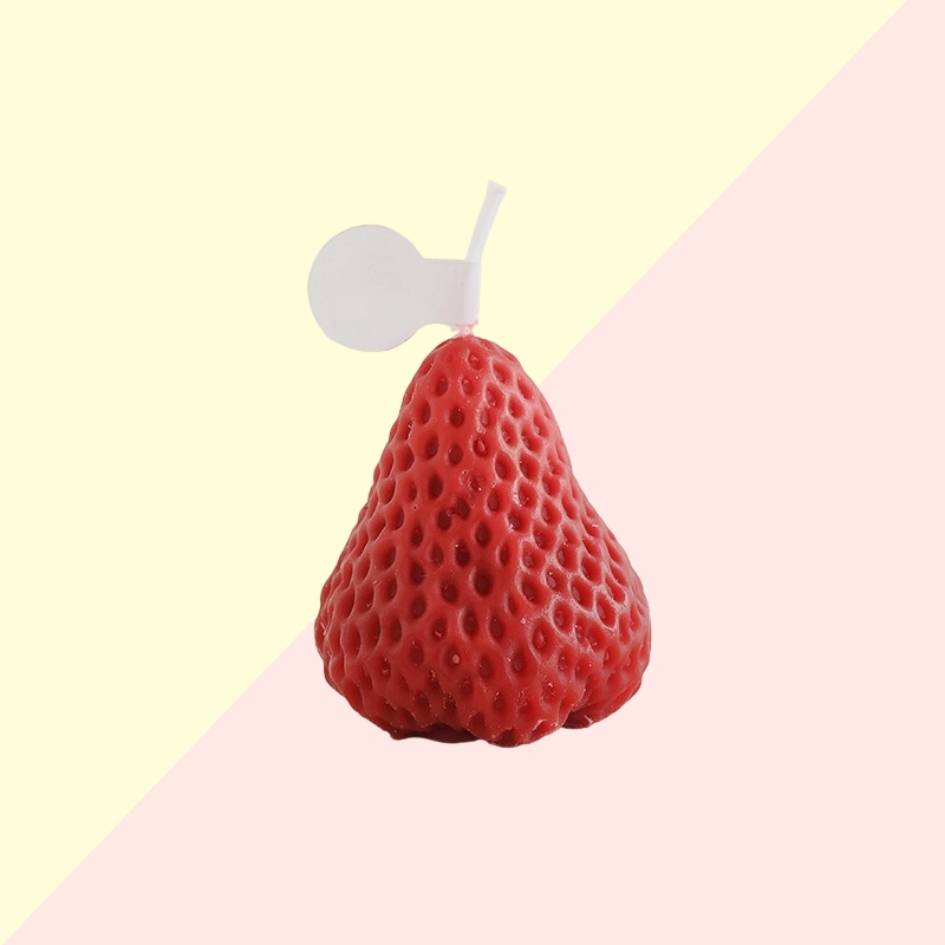 Bougie Fraise Rouge