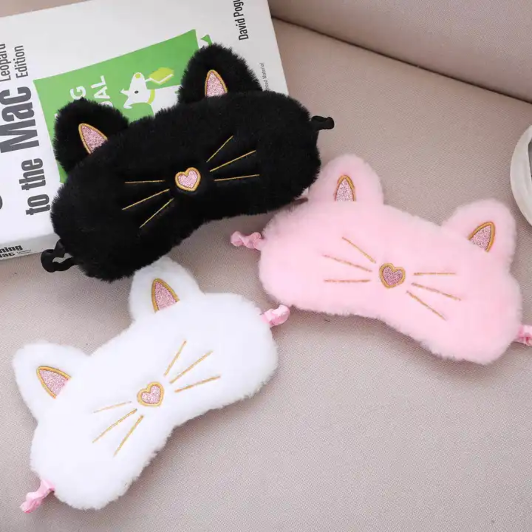 Masque de Nuit Chat Rose