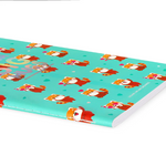 Cahier  -  Panda Roux Kawaii  Format A5