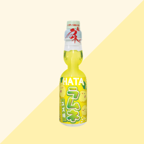 Ramune Citron Yuzu - Limonade japonaise Hatakosen 200 ml