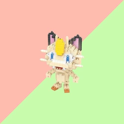 Nanobrick Pokémon Large - Miaouss