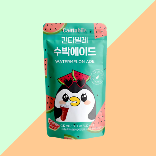 Pouch Drink Pastèque - CANTABILE 230ml