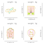 Pin's Kawaii Travel - To travel is to live