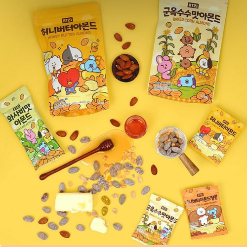 BT21 Amandes - Miel et Beurre 30g