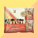 BTS TinyTan Algues Séchées Olive 16 x 4g avec Stickers