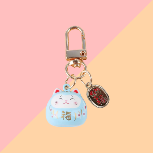 Porte-clés - Chat Bleu