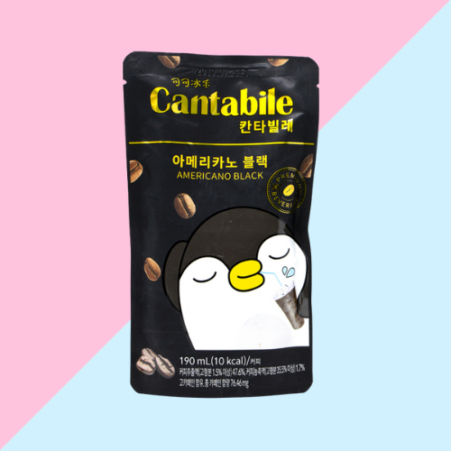 Pouch Drink Black Americano CANTABILE  230 ml