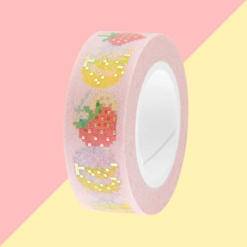 Tape Ruban Adhésif en Papier - Fruits