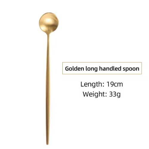 Cuillère à dessert Dorée