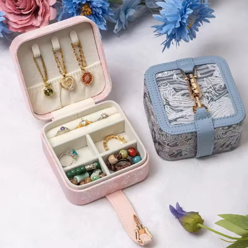 Boîte à Bijoux Rose