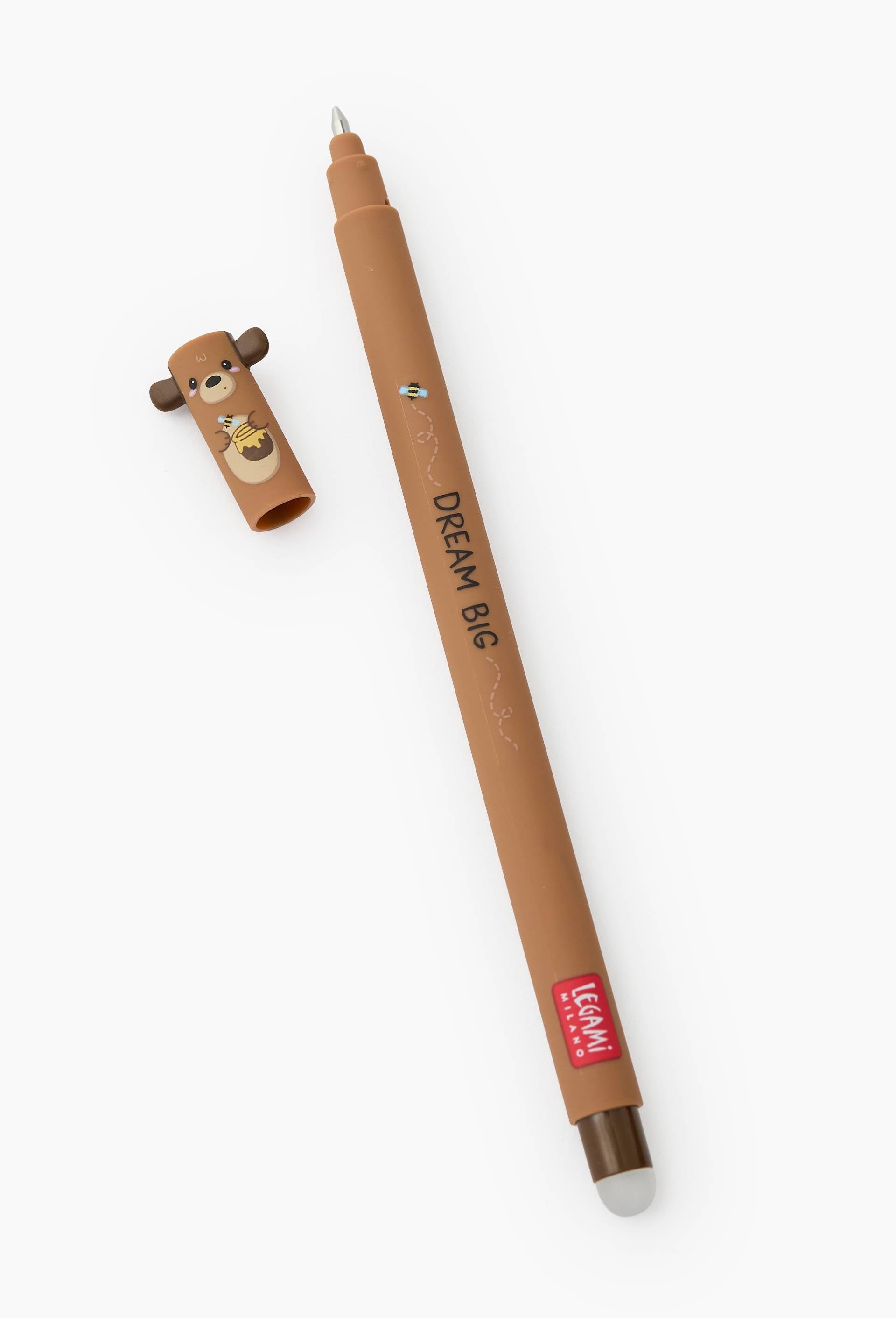 Stylo à Encre Gel Effaçable Bleu - Teddy Bear