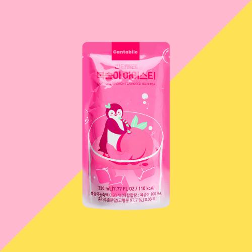 Pouch Drink Ice Tea Pêche CANTABILE– 230ml