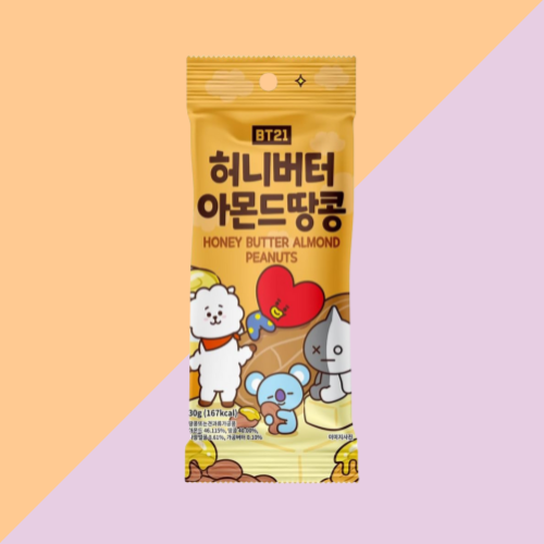 BT21 Amandes - Miel et Beurre 30g