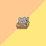 Pin's Kawaii fun - Stay Pawsitive