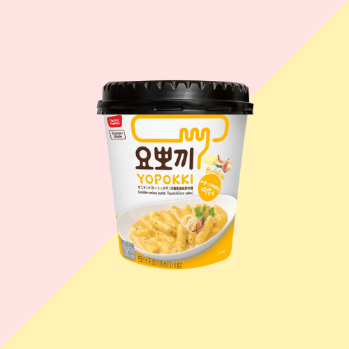 Yopokki Topokki Onion Butter - Gâteau de Riz 120g (Cup)