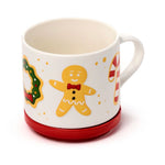 Ensemble Mug Porcelaine & Dessous de Verre Baker Street Noël