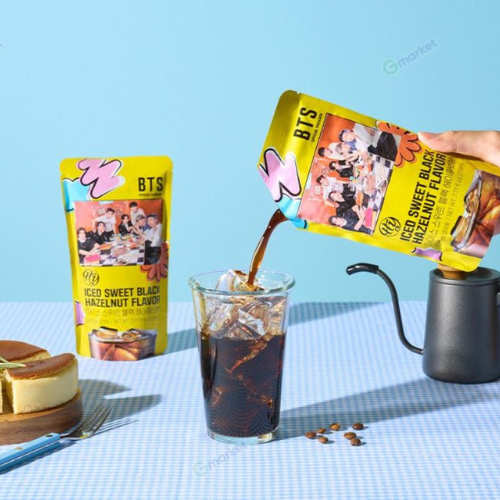 Pouch Drink BTS Iced Sweet Black Hazelnut 230 ml
