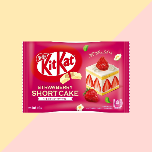 KitKat Strawberry Shortcake - Biscuit japonais