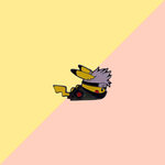 Pin's  Pokémon - Pikachu Naruto