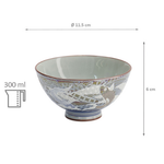 Bol Japonais - Carp Blue