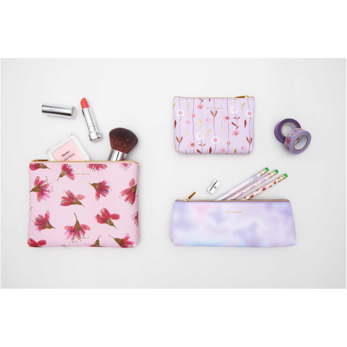 Etui Trousse Fleurs  - Small