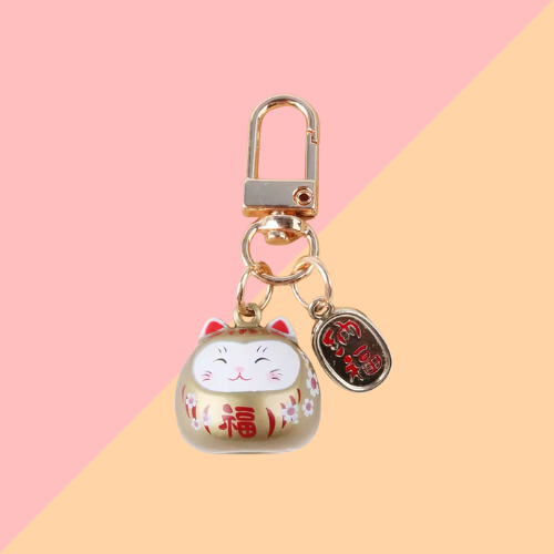 Porte-clés - Chat Bleu