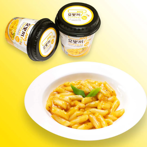 Yopokki Topokki Onion Butter - Gâteau de Riz 120g (Cup)