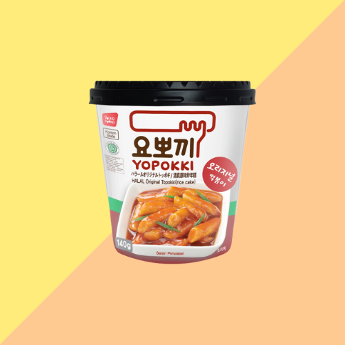 Yopokki Topokki Spicy - Gâteau de Riz 140g (Cup)