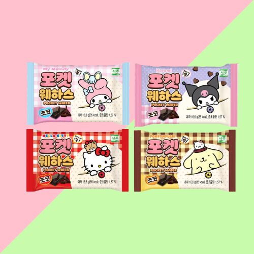 Gaufrettes Chocolat Sanrio 16.6g