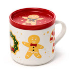 Ensemble Mug Porcelaine & Dessous de Verre Baker Street Noël