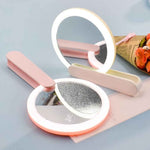 Miroir Rose Led