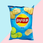 Chips Lay's citron vert