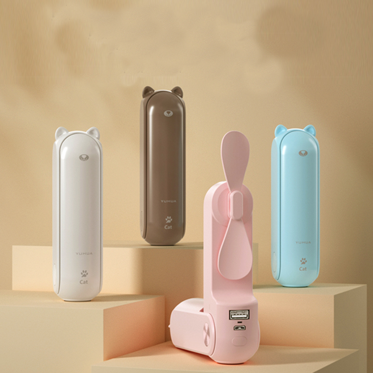 Ventilateur 3-en-1 Kitty - Marron