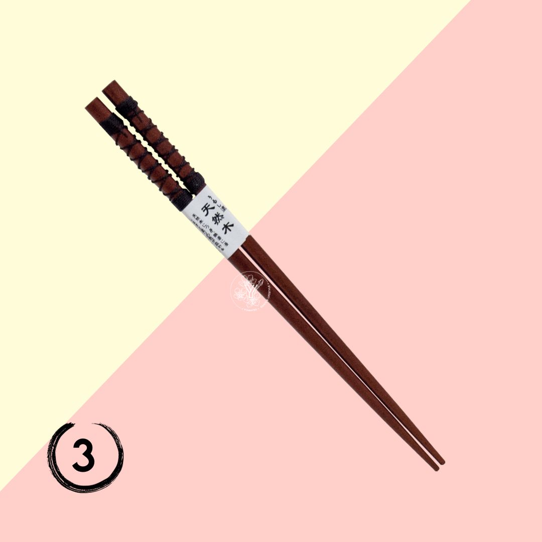 Baguettes Japonaise en Bois Corde