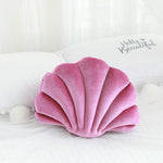Coussin Coquillage Rose Foncé - M