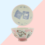 Mini Bol Japonais Kawaii  - Neko Rose