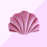 Coussin Coquillage Rose Foncé - M